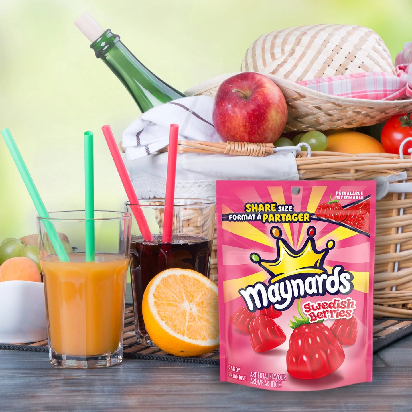 Maynards Swedish Berries Candy Gummies (315G)