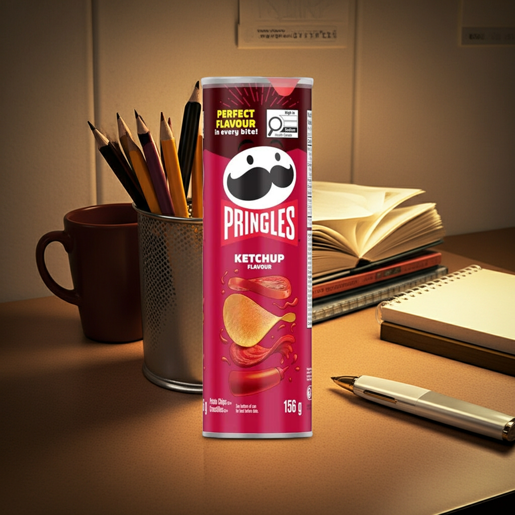 Pringles Ketchup Potato Chips (156g)