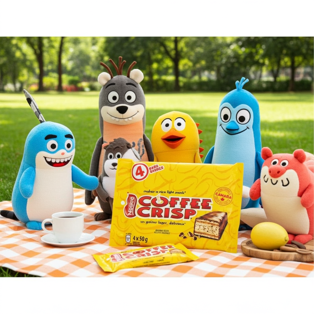 Coffee Crisp Wafer Chocolate Bar 4 Pack (50G x 4)