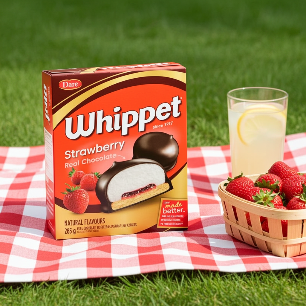 Whippet Strawberry Cookies (285G)