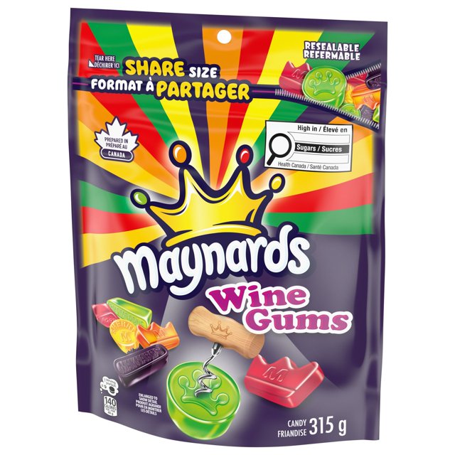 Maynards Wine Gums Candy Gummies (315G)