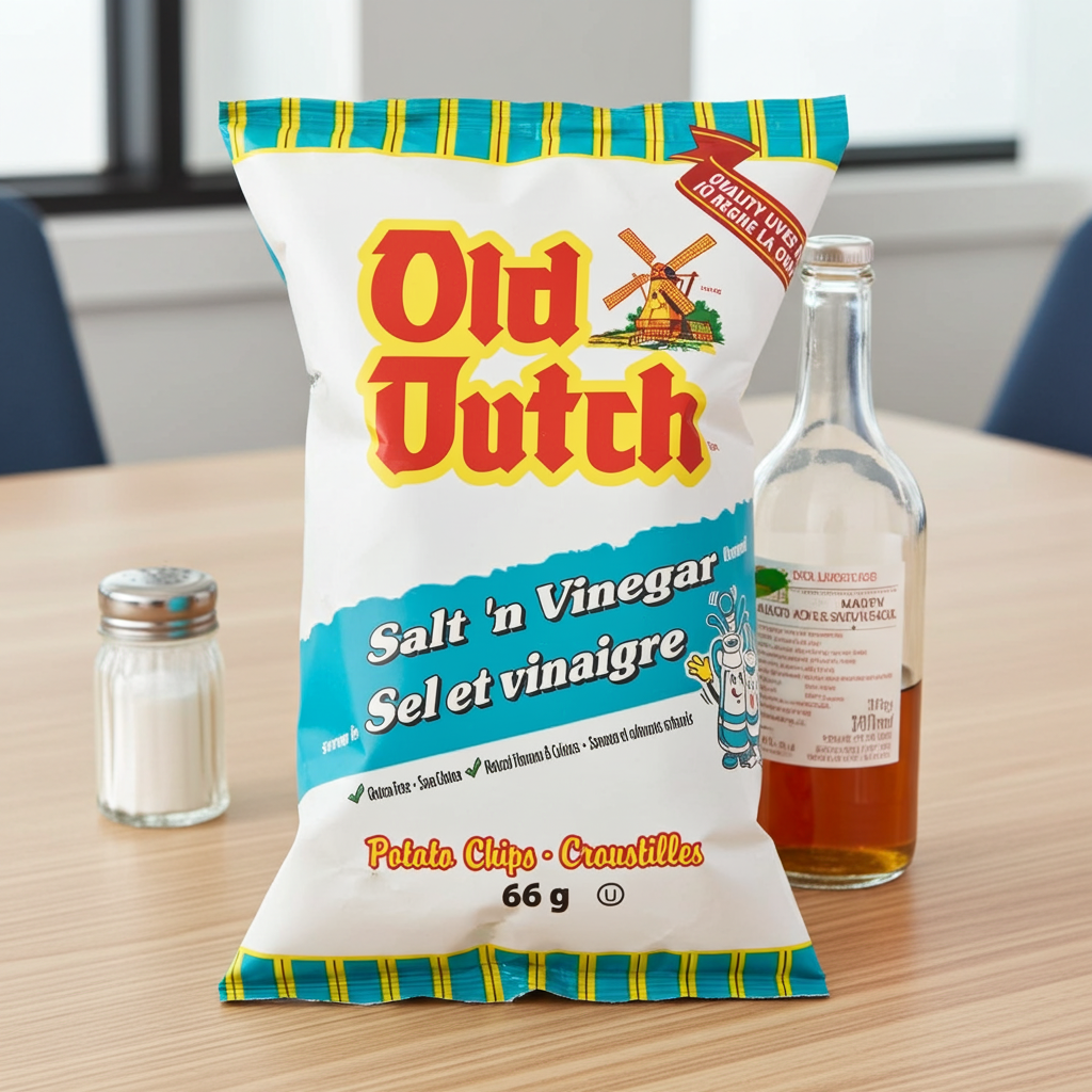 Old Dutch Salt'n Vinegar Potato Chips (235G)