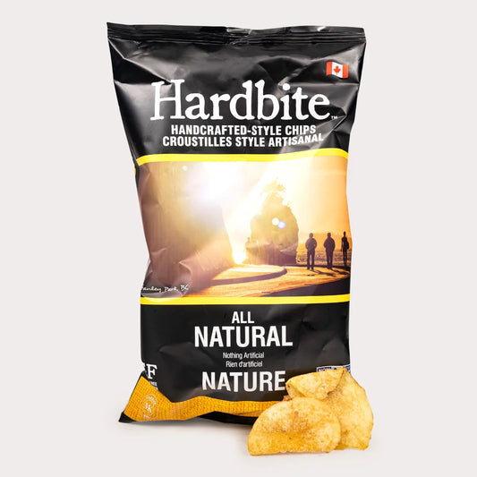 Hardbite All Natural Flavour Potato Chips (150g)