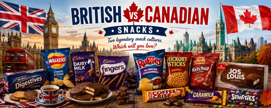 British vs Canadian Snacks: How Do Canadian Snacks Compare to British Favourites?