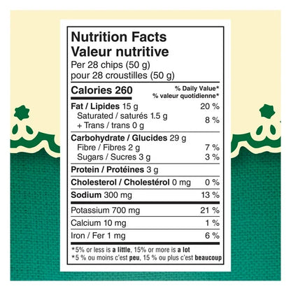 Miss Vickie's Sea Salt & Malt Vinegar Potato Chips 10 Pack (10 x 200G)