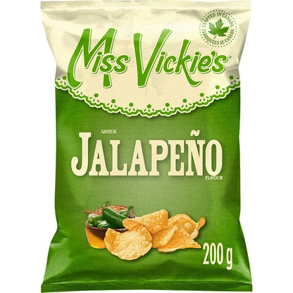 Miss Vickie's Jalapeno Potato Chips 200G