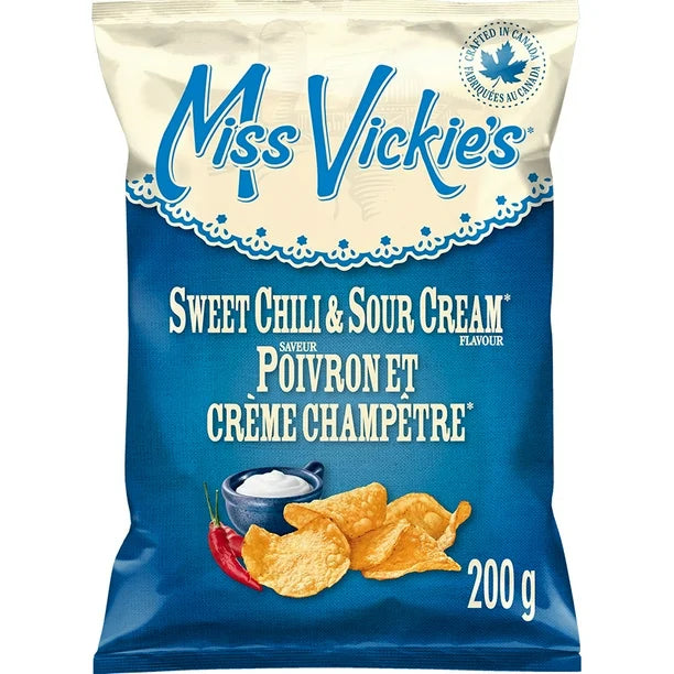 Miss Vickie's Sweet Chili & Sour Cream Potato Chips 200G