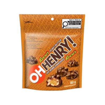 Oh Henry Reese's Peanut Butter Bites Full Size Bag (180g)