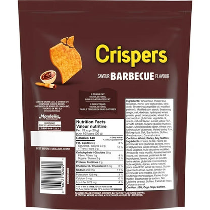 Crispers BBQ Flavour Snacks 12 Pack (12 x 145G)