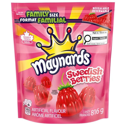 Maynards Swedish Berries Candy Gummies (816g)