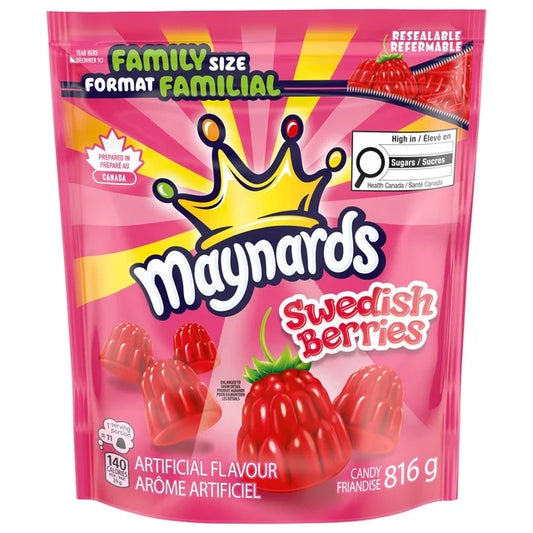 Maynards Swedish Berries Candy Gummies (816g)