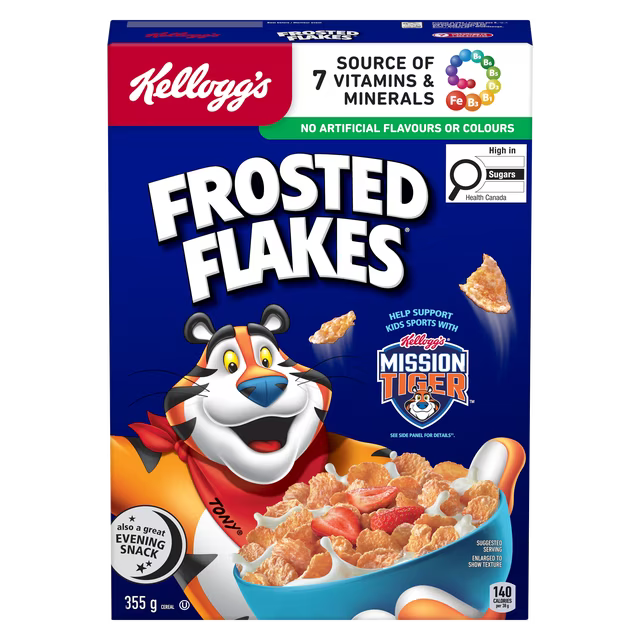 Kellogg's Frosted Flakes Cereal 355g