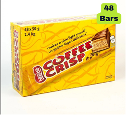 Coffee Crisp Wafer Chocolate Bar 48 Pack (48 x 50G)