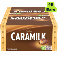 Cadbury Caramilk Chocolate Bar 48 Pack (48 x 50G)