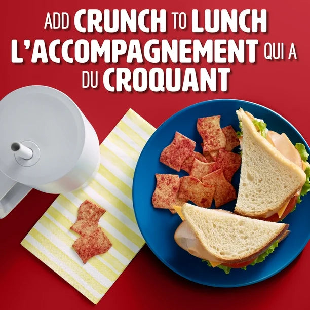 Crispers Ketchup Flavour Snacks 12 Pack (12 x 145G)