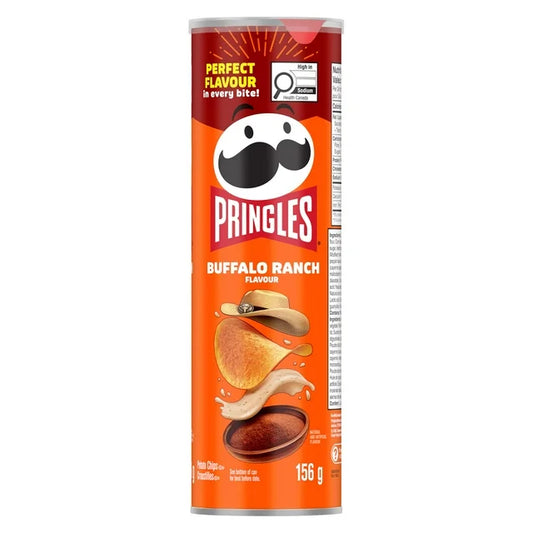 Pringles Buffalo Ranch Potato Chips (156g)