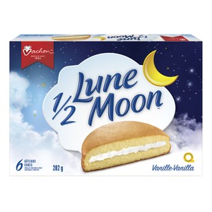 Vachon 1/2 Moon Vanilla Snack Cakes 6 Pack 282G