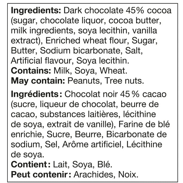 Leclerc Celebration Dark Chocolate Butter Cookies 240G