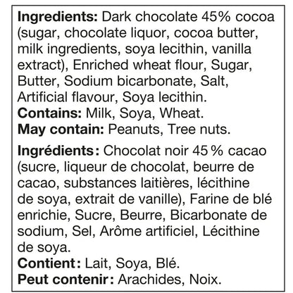 Leclerc Celebration Dark Chocolate Butter Cookies 240G