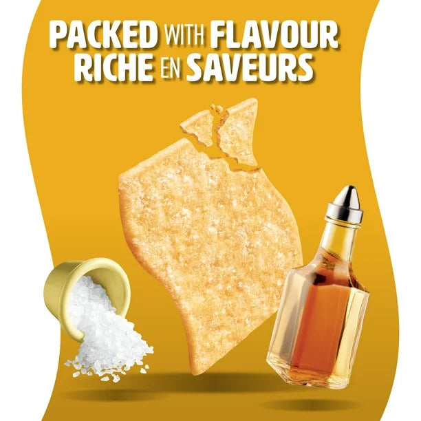 Crispers Salt & Vinegar Flavour Snacks 12 Pack (12 x 145G)