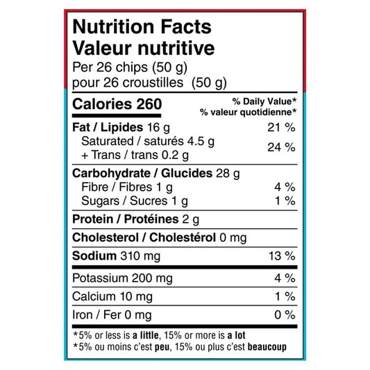 Pringles Cheddar & Sour Cream Potato Chips (156g)