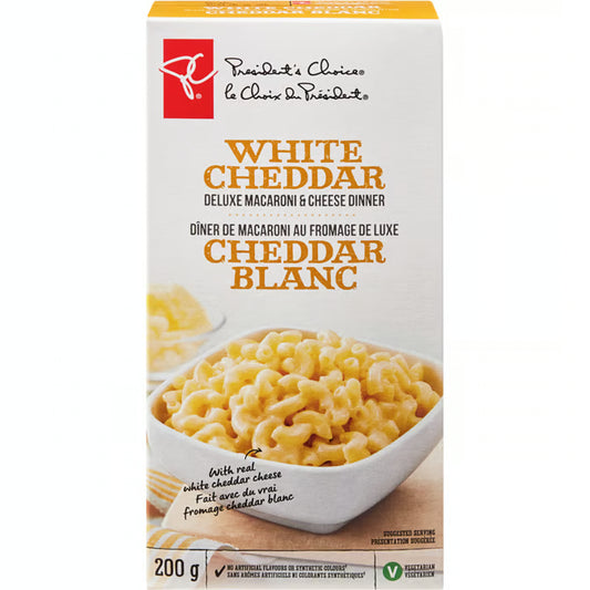 President's Choice White Cheddar Deluxe Macaroni and Cheese (200G)