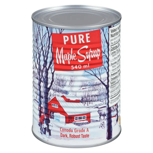 Pure Canadian Maple Syrup Grade A 540ML