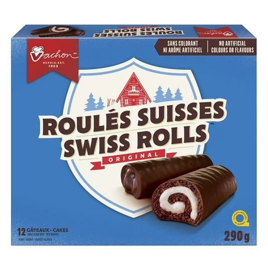 Vachon Swiss Rolls 12 Pack 290G