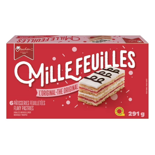 Vachon Mille Feuilles Flaky Pastries 6 Pack 291G