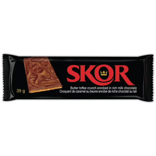 Hershey's Skor Chocolate Bar 4 Pack (4 x 39g)