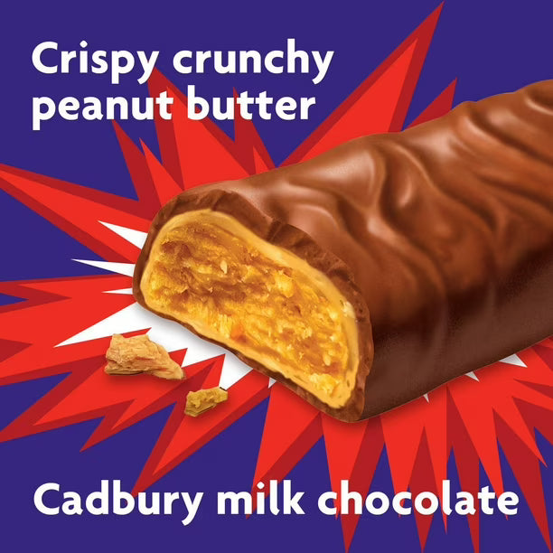 Cadbury Crispy Crunch Full Size Chocolate Bar (48g)
