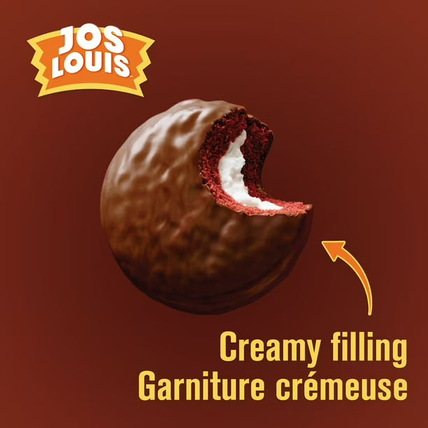 Vachon Jos Louis Chocolate Cakes 6 Pack 324G