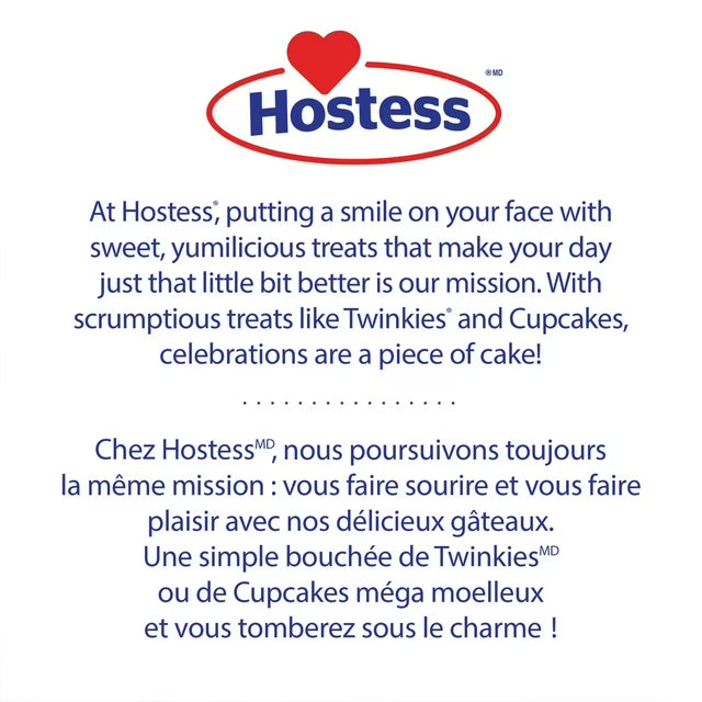 Hostess Twinkies Snake Cupcakes 6 Pack 202g