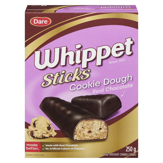 Dare Whippet Sticks Cookie Dough (250G)