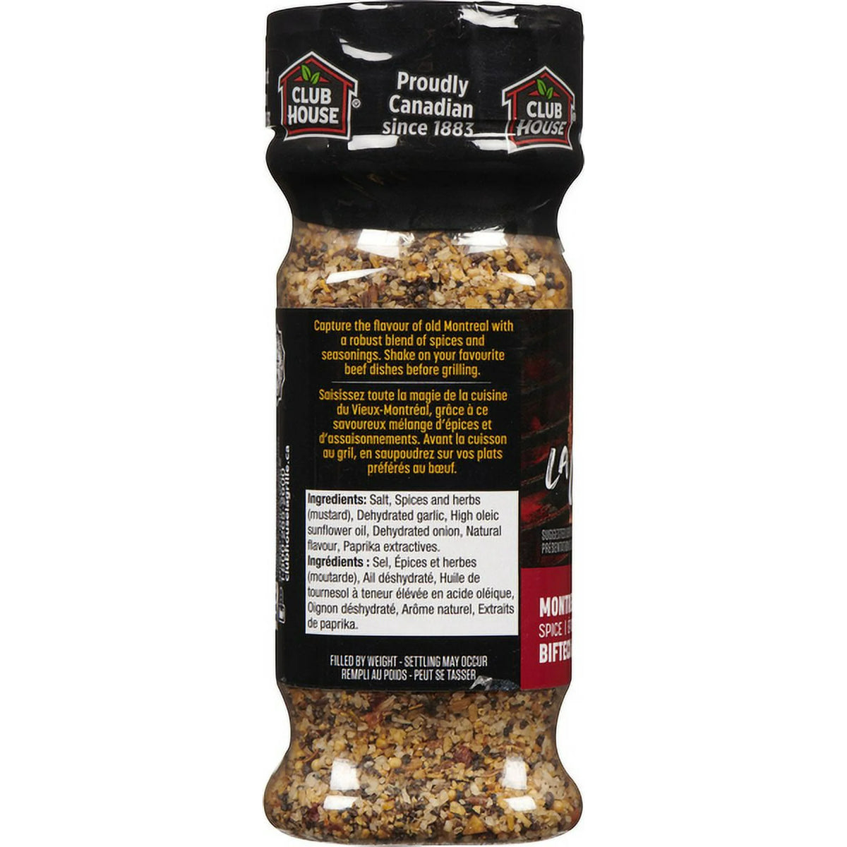 Club House La Grille Montreal Steak Seasoning (188g)