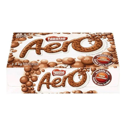 Nestle Aero Milk Chocolate Bar 48 Pack (48 x 42G)