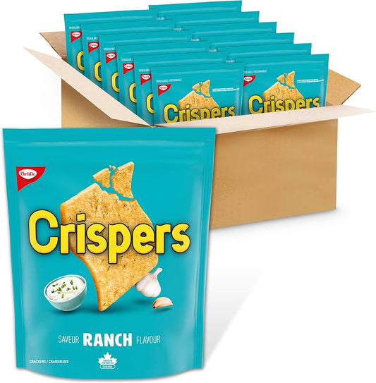 Crispers Ranch Flavour Snacks 12 Pack (12 x 145G)