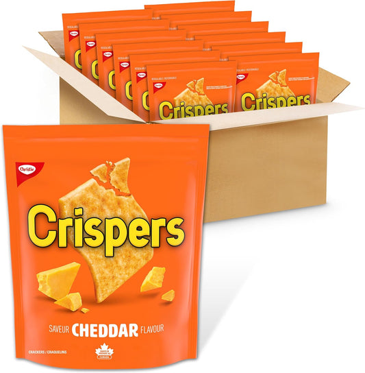 Crispers Cheddar Flavour Snacks 12 Pack (12 x 145G)