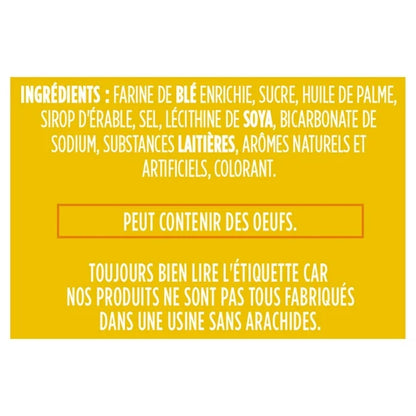 Leclerc Celebration Maple Leaf Cream Cookies 350G