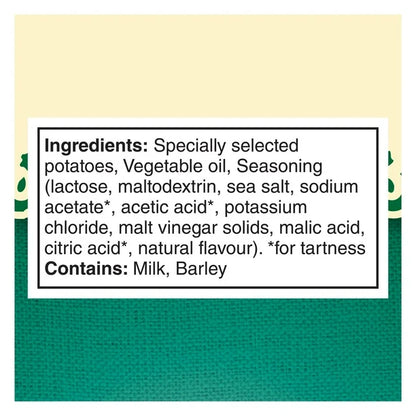 Miss Vickie's Sea Salt & Malt Vinegar Potato Chips 10 Pack (10 x 200G)