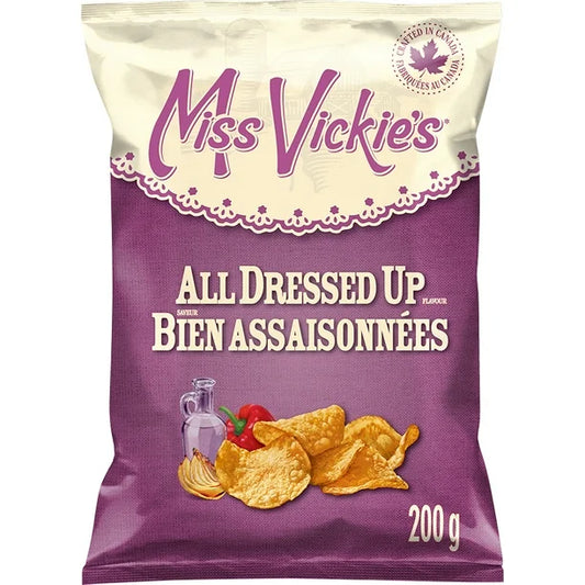 Miss Vickie's All Dressed Potato Chips 200G
