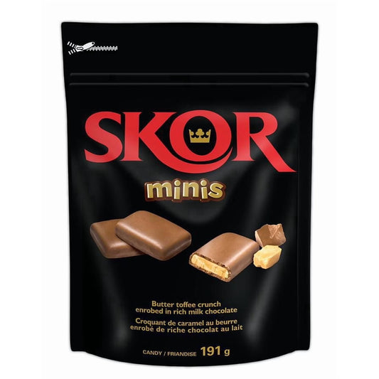 Hershey's Skor Minis Butter Toffee Candy (191G)