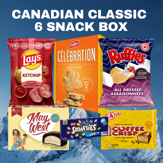 Canadian Classics - 6 Snack Variety Box