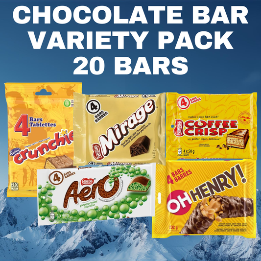 Chocolate Bar Variety Pack (20 Bars)