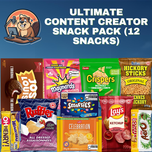 Ultimate Content Creator Full Size Variety Pack (12 Full Size Snacks)