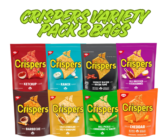 Crispers Variety Pack (8 Bags)