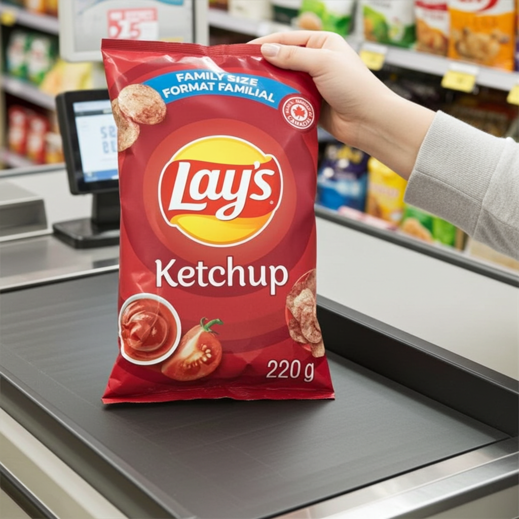 Lay's Ketchup Flavoured Potato Chips 220G