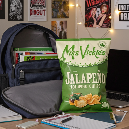 Miss Vickie's Jalapeno Potato Chips 200G