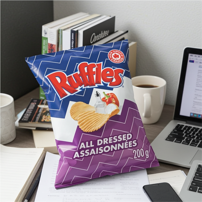 Ruffles All Dressed Potato Chips - 200G