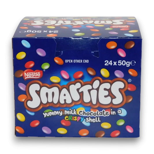 Nestle Smarties Candy Coated Mile Chocolate 24 Pack (24 x 45G)